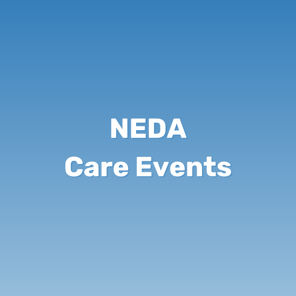 GET INVOLVED - Neda care events